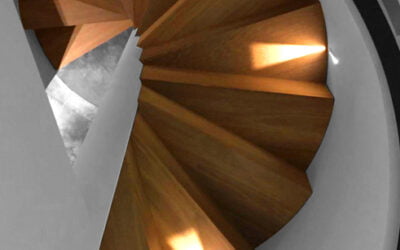 Proyecto a medida: Escalera de madera natural que transforma el hogar