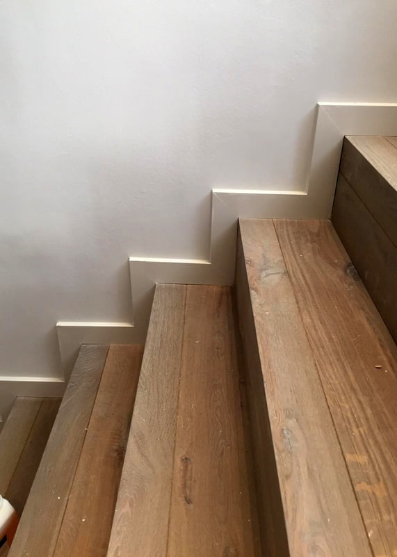Escalera Caracol Madera Natural