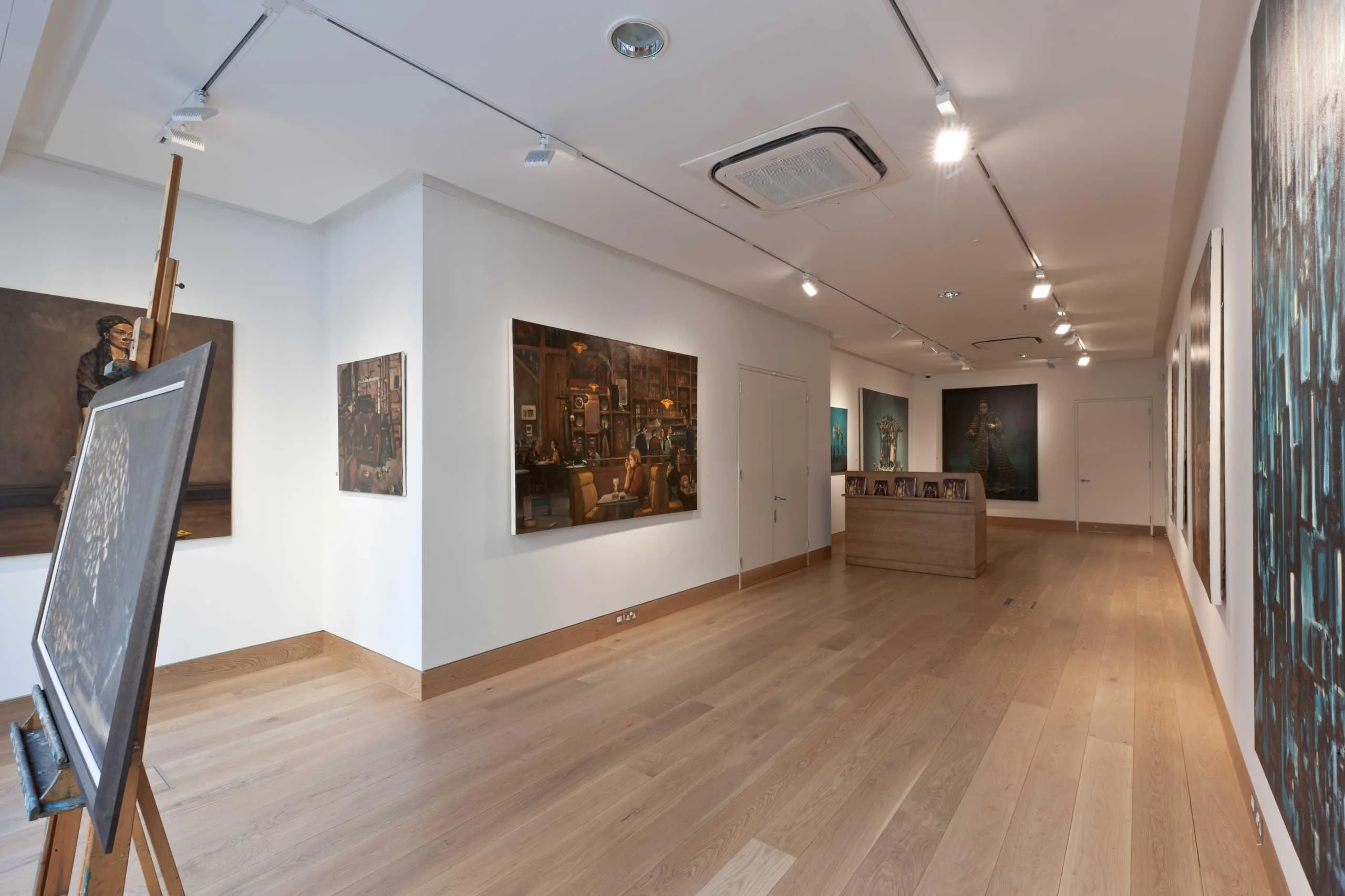 Roble Nordic Boulevard - Tarima en una tabla maciza Junckers
