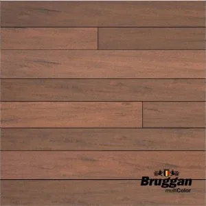 Tarima exterior en Tablón para terraza Bruggan Multicolor Cedro