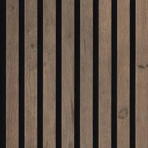 Revestimiento en listones de madera de Roble envejecido 07032