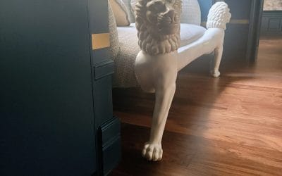 Tarima de nogal en residencia en Barrio Salamanca en Madrid