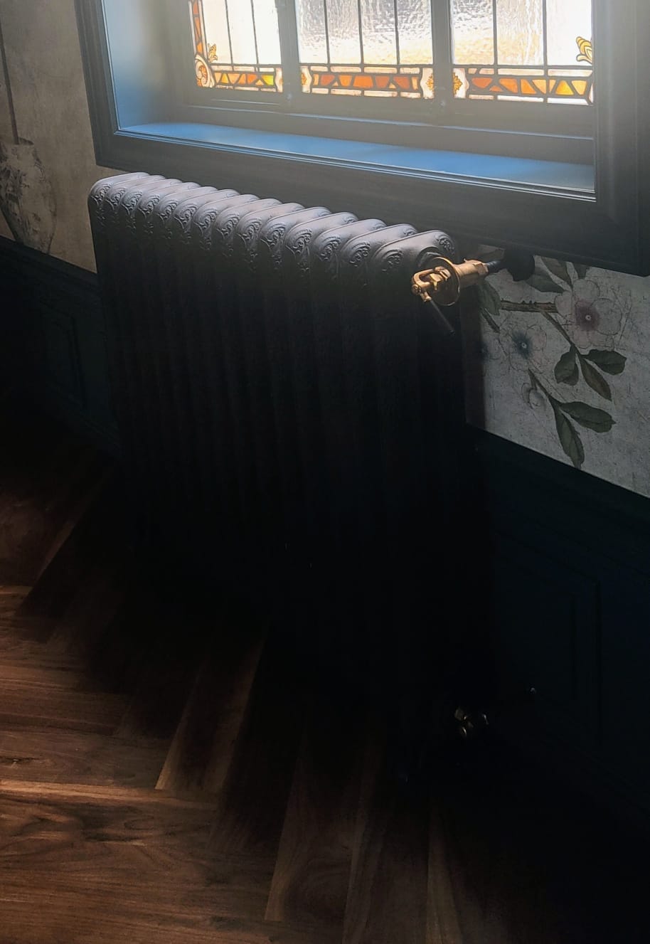 Tarima de nogal en residencia en Barrio Salamanca en Madrid