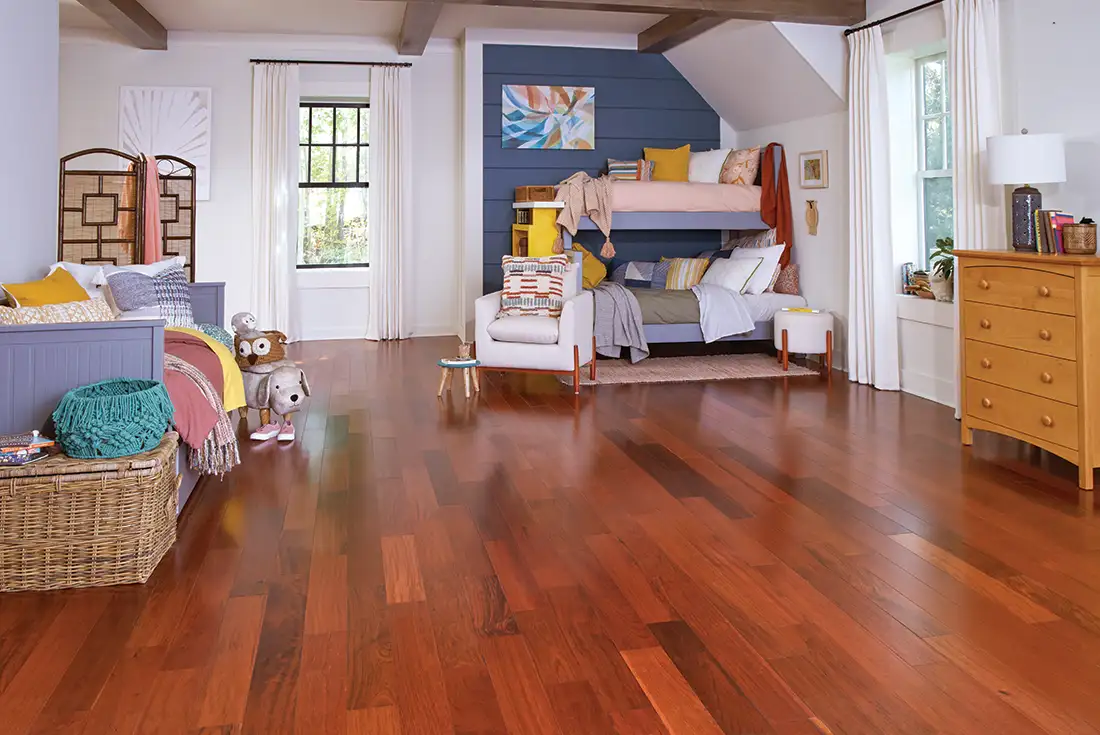 Tarima maciza de Cerezo