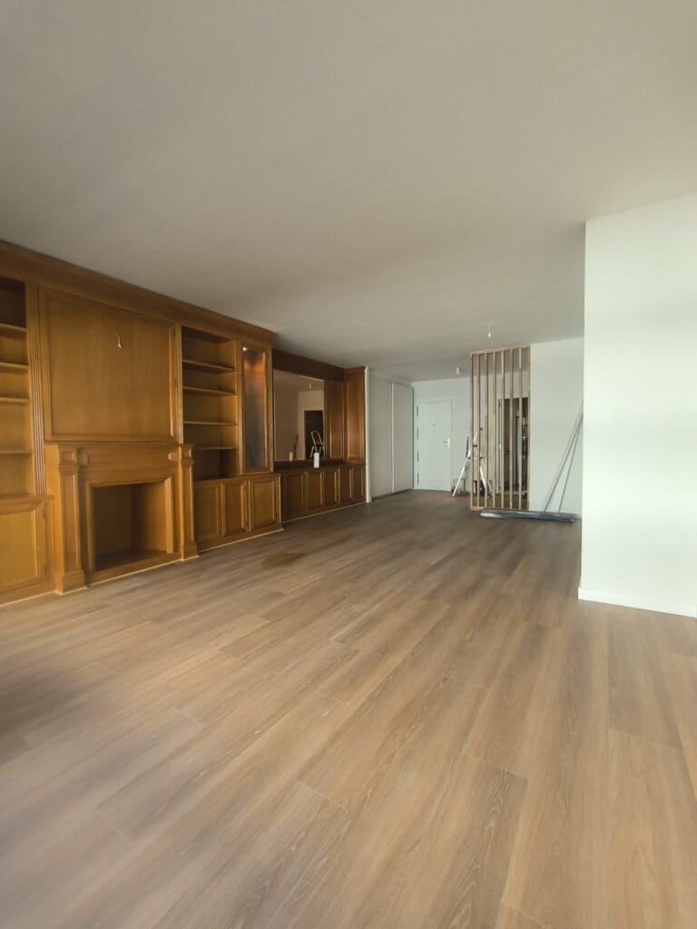 Instalación de tarima Kährs en domicilio particular